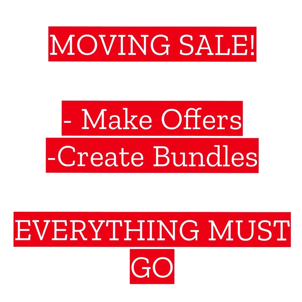 Moving Sale!!!!!!